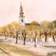 Pravoslavna crkva u Staroj Palanci 1908 - 40x30